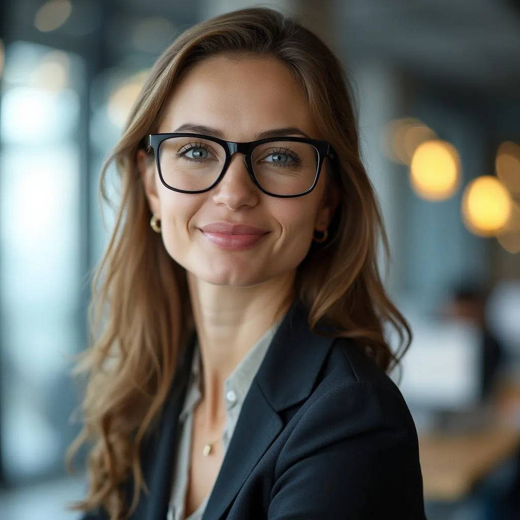 Retrato de Victoria Ríos, directora financiera